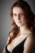 Adult redhead woman