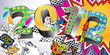 2012 in a Colorful Comic Book Style 2012 in a Colorful Comic Book Style