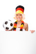 German soccer fan