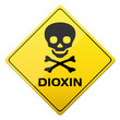 Warnschild Dioxin