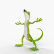 gecko in why me?