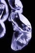 gemstones on mirror gemstones on mirror