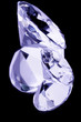 two gemstones on mirror two gemstones on mirror