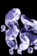 Shiny gems on mirror Shiny gems on mirror