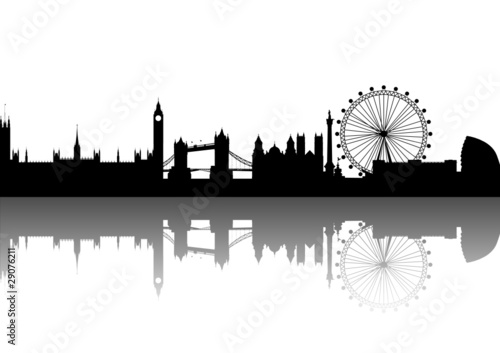 Vektor: London Silhouette London Silhouette