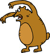 angry bear