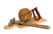Coconut hacksaw hammer Coconut hacksaw hammer