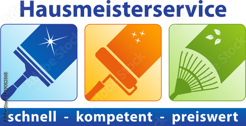 Vector: Hausmeisterservice Hausmeisterservice