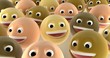 A crowd of smiling faces with emphasis on multi ethnicity A crowd of smiling faces with emphasis on multi ethnicity