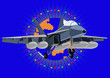 Fighter deck aircraft