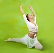 female ballerina  performing a dance
