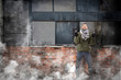 Terrorist with rifle