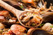 Meeresfrüchte Paella