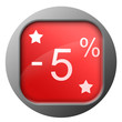 Icône - Moins 5%