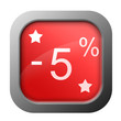 Icône - Moins 5%
