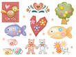 extra big vector animal set