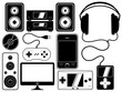 home entertainment leisure device collection set