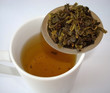 Green tea cup