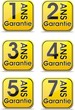 boutons garantie