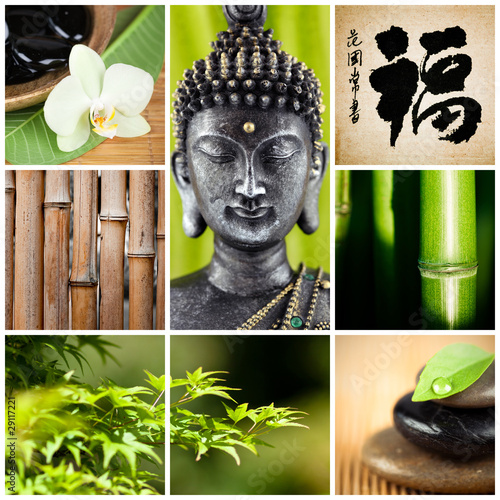 Photo: bouddha bambou zen bouddha bambou zen