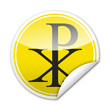 Pegatina CRISMON con reborde