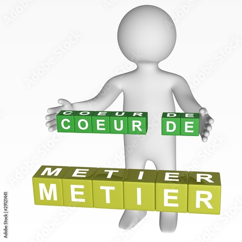 Photo: Cubes - 322 - COEUR DE METIER Cubes - 322 - COEUR DE METIER