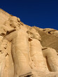 Statues in temple in Abu Simbel Statues in temple in Abu Simbel