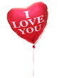 Photo: I love you heart balloon I love you heart balloon