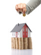 Saving to buy house concept. Saving to buy house concept.
