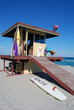 Hollywood Florida Beach Lifeguard Station
