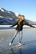 Photo: Woman figure skating Woman figure skating