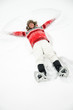 Snow Angel - playing in snow