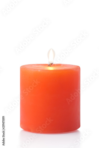 Photo: red candle red candle