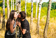 Young happy couple
