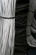 Ethernet cables, in a bundle