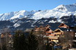 Balcons face aux alpes.