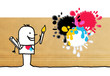 artist & fresh paint