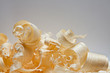 Close-up Of Wood Shavings