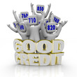 Good Credit Scores - People Cheering