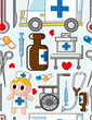 seamless hospital pattern
