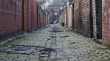Dirty back street alley Dirty back street alley