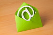 E-Mail Logo in einem Kuvert
