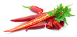 Hot pepper with parsley