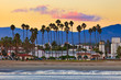 View on Santa Barbara from the pier