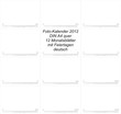 Vektor: Foto-Kalender 2012 - A4 quer - deutsch - mit Feiertagen Foto-Kalender 2012 - A4 quer - deutsch - mit Feiertagen