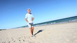 Fun Exercise on the Beach