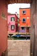 Burano, Venecia: plazas y calles