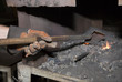 hand of smith by the work