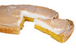 part de tarte meringuée