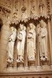 Detail of Notre dame de Paris, France